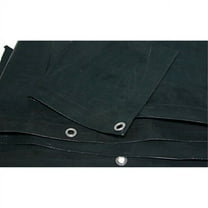 Harpster Tarps 15 Ft. x 15 Ft. Forest Green Medium Duty 4.5 oz. Poly Tarp 10 Mil