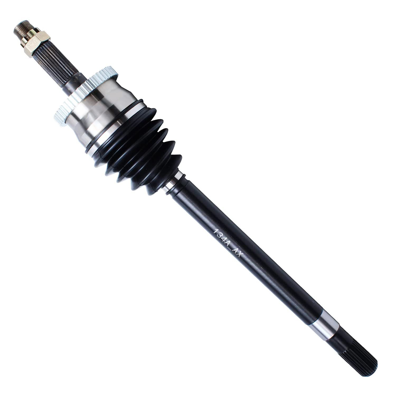 Detroit Axle - AWD Front Left CV Axle for 1999 2000 2001 2002 2003 2004 Jeep Grand Cherokee, Driver Side CV Axle Shaft Assembly Replacement