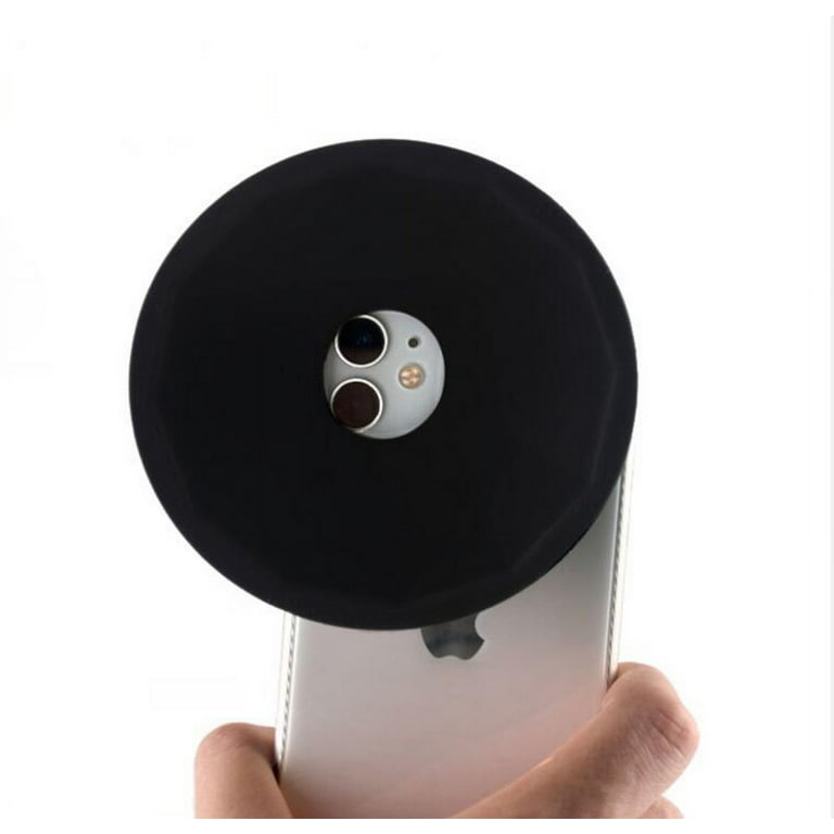Silicon Smartphone Camera Lens Hood Anti-Reflection for iPhone IOS