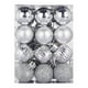 thumbnail image 2 of XUNRYAN - Juego de bolas decorativas para árbol de Navidad, irrompibles, brillantes, para colgar en el árbol de Navidad, para fiestas navideñas (plateadas), oferta de liquidación, 2 of 3
