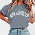 thumbnail image 2 of Bovxnpu Summer Short Sleeve T Shirts Pullover Top Crewneck Casual Pullover Lightweight Summer Tops (Women's or Women's Plus), 2 of 6