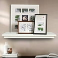 thumbnail image 3 of ahdecor deep floating shelves display ledge shelf with invisible blanket (24 in, white), 3 of 3