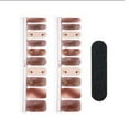 thumbnail image 1 of 20 tiras de esmalte de uñas en gel para regalo, fáciles de quitar. Rojo, 1 of 9
