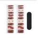 thumbnail image 1 of 20 tiras de gel para uñas, fáciles de usar, para manicura y decoración artística. Rojo, 1 of 9