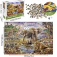 thumbnail image 2 of Puzzles For Adults 1000 Piece Jigsaw Puzzle Landscape Nature Puzzles 70*50cm, 2 of 3