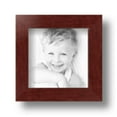 thumbnail image 2 of ArtToFrames 4" x 4" Maple Wood Picture Frame, 4x4 inch Red Wood Poster Frame (WOM-4962), 2 of 7