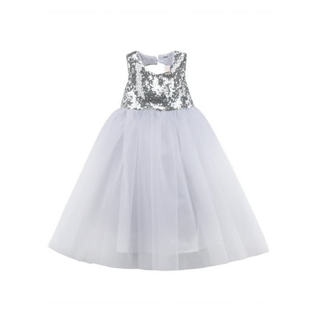 

Gwiyeopda Toddler Kid Girl Flower Princess Formal Party Wedding Bridesmaid Gown Dress Set