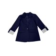 thumbnail image 4 of Lroveb Blazers for Women Business Casual Fashion Up Suit Slim Seven Points Roll Sleeve Jacket Woman Suit Jacket, 4 of 4