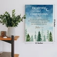 thumbnail image 2 of Bible Verse Be Strong And Courageous Canvas Poster Joshua 1: 9 Framed Scripture Print Painting for Christian Home Office Wall Art Decoration 11.5 x 15 inch, 2 of 5