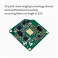 thumbnail image 2 of Detection Module 60G Fall Detection Millimeter Wave Radar 3D Technology Monitoring TTL Serial Output Module, 2 of 8