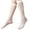 White, variant on Eosunjian 5 Pairs Women Stockings Ultra-thin See-through High Elasticity Anti-slip Solid Color Soft Breathable Quick Dry Lady Calf Length Long Socks Grey