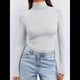 thumbnail image 5 of Camisetas de Larga para Mujer, Ropa Interior Térmica Básica de Otoño, Ropa de Invierno XL, 5 of 10