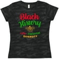 thumbnail image 3 of Inktastic Black History Life Freedom and Diversity Women's T-Shirt, 3 of 5