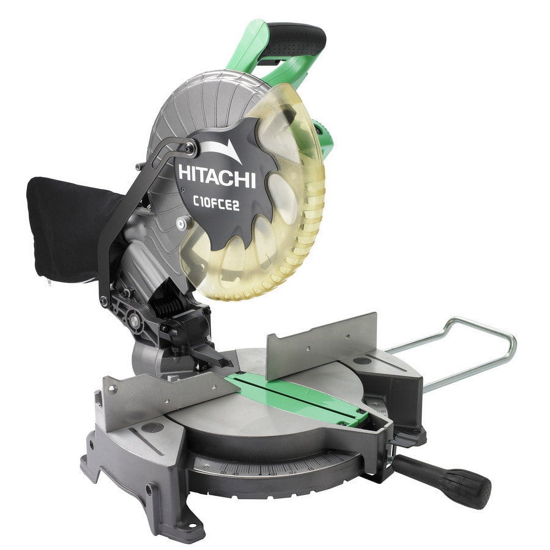 Hitachi C10FCE2 Compound Corded Miter Saw, 120 VAC, 15 A, 10 in Dia, 5000 rpm - image 5 of 5