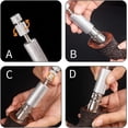 thumbnail image 2 of Herramienta profesional para escariador de pipa de tabaco, raspador de carbono de acero inoxidable ajustable, broca de taladro, atizadores de manipulación, se adapta a la mayoría de los tamaños, 2 of 5