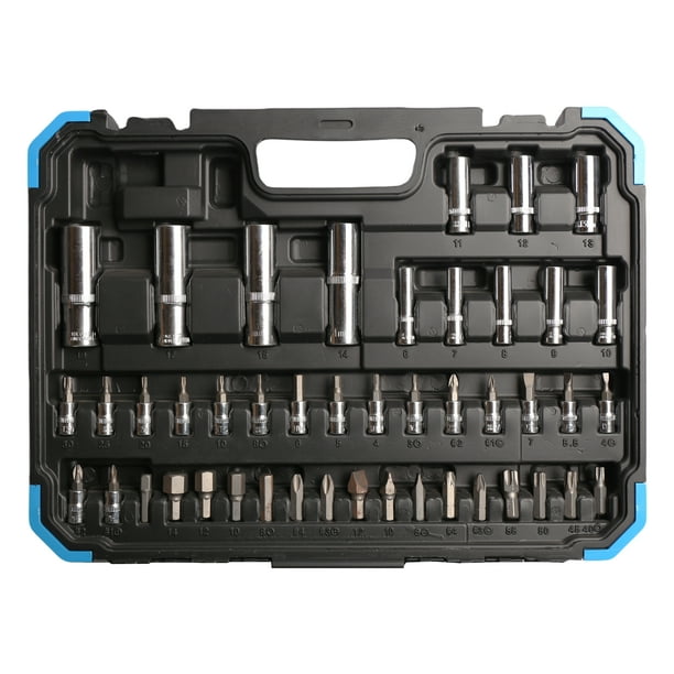 Fixtec 94-Piece Mechanics Tool Set with 1/2 and 1/4-Inch Drive