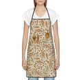 thumbnail image 3 of Fuzoiu Paisley Floral 1 Print Kitchen Cooking Aprons,Kitchen Cooking BBQ Aprons,Chef Apron with 2 Pockets for Men Women,Art Aprons for Painting Pottery Ceramics, 3 of 7