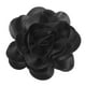 thumbnail image 1 of Broches de rosa extra grande, pines de solapa de 7.87 pulgadas, clip de cabello de satén con flor de camelia para mujeres en bodas/baile/accesorios/fiesta [20cm, negro], 1 of 7