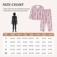thumbnail image 4 of Balery Cute puppy Conjunto de Pijama con Estampado para Mujer, Conjunto de Dos Piezas con Manga Larga, Ropa de Dormir Suave con Bolsillos, Pijamas Cómodos-Small, 4 of 7