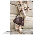 thumbnail image 5 of Bolso de mano de piel de vaca para mujer, bandolera cruzada Diagonal de un solo hombro, de gran capacidad, Simple, a la moda, 100%, 5 of 5