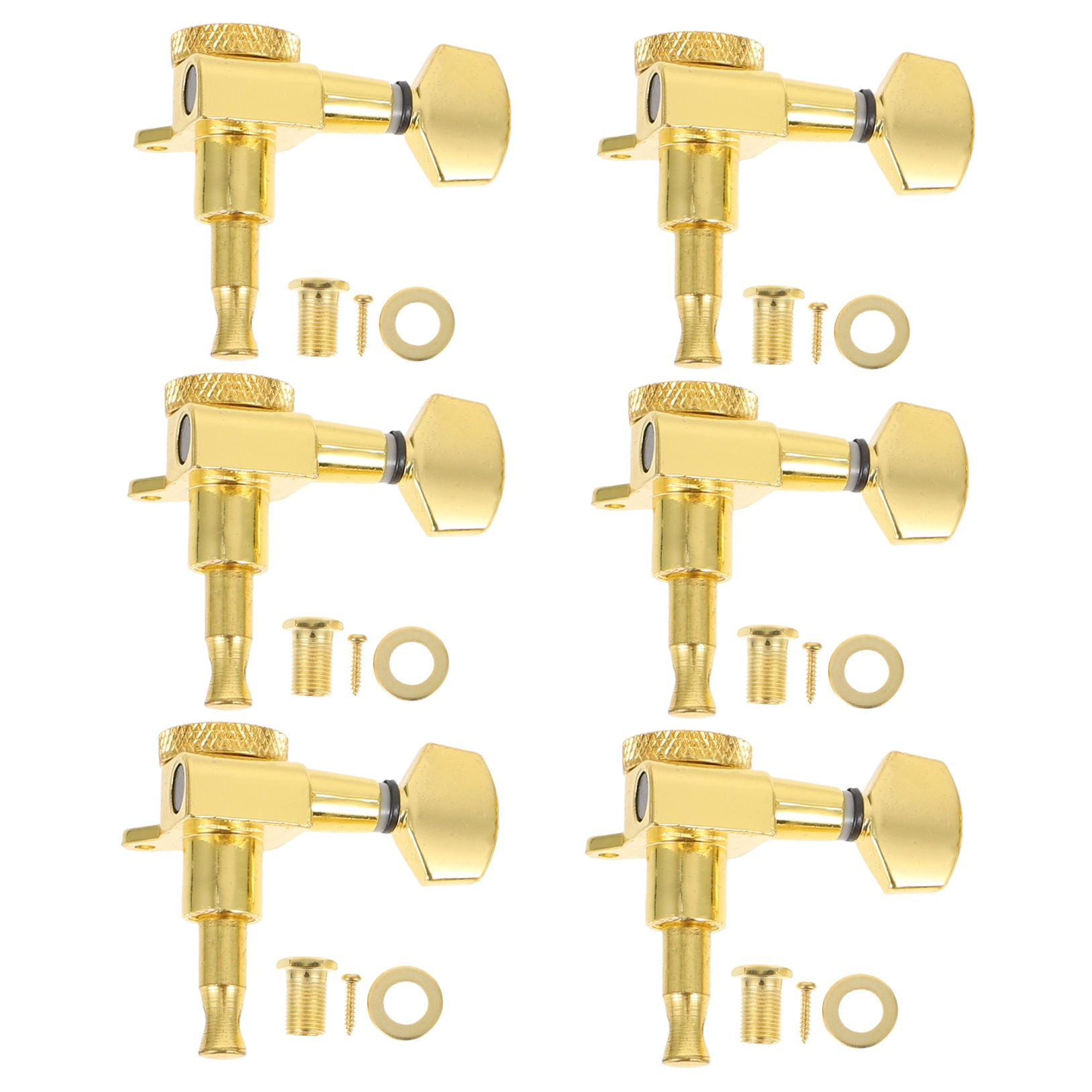 Hemoton  Bass Tuning Pegs Tuners Guitar Turners High Stability Accessories