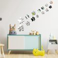 thumbnail image 1 of 14 Pieces Paw Mirror Stickers Dog Footprints Wall Sticker Kit DIY Acrylic Paw Stickers Removable Wall Paw Decors 2 Sizes Decoration for Kids, 1 of 5