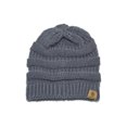 thumbnail image 2 of Basico Unisex Adult Warm Chunky Soft Stretch Cable Knit Beanie Cap Hat, 2 of 3