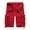 Red, variant on Lisingtool cargo shorts for men Men's Cargo Short Casual Cotton Shorts Work Short For Outdoor Short mens shorts Blue