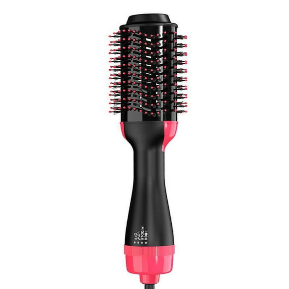 Fight Frizz and Add Volume with One Step Root Booster Round Brush Dryer and Hair Styler