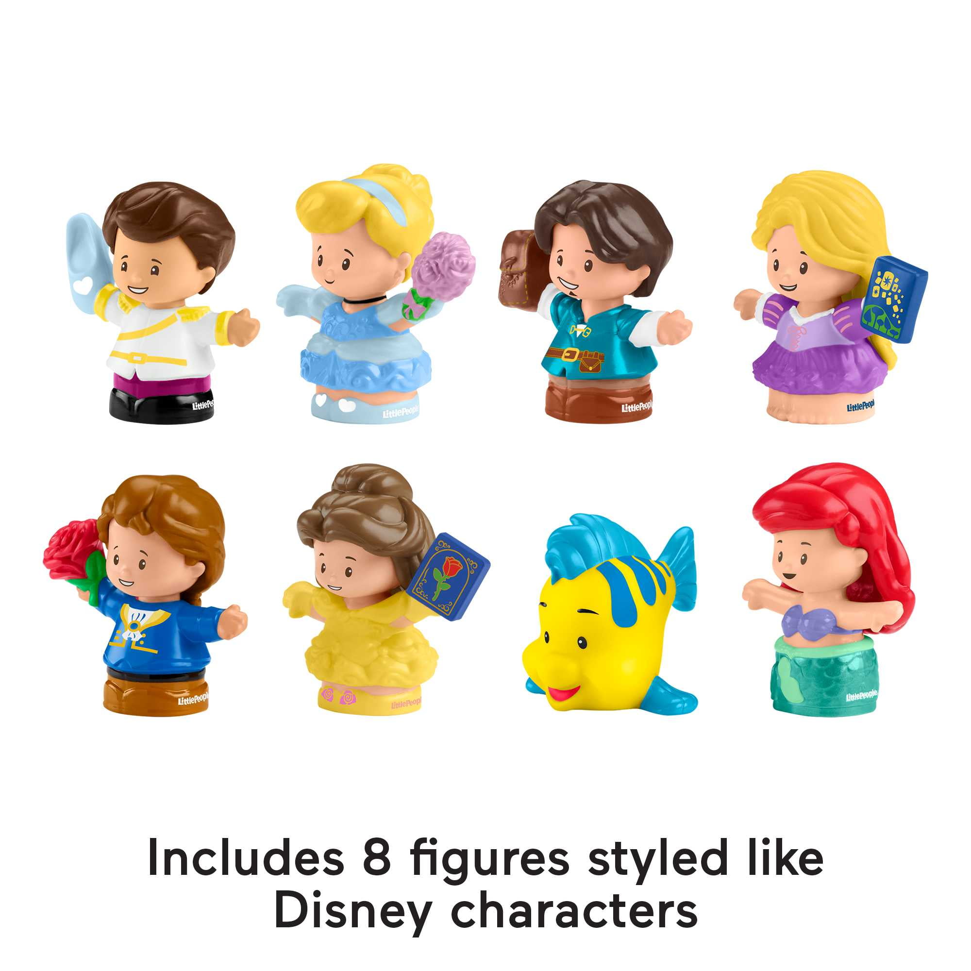 Disney Princess Toddler Toys Little People Prince and Princess