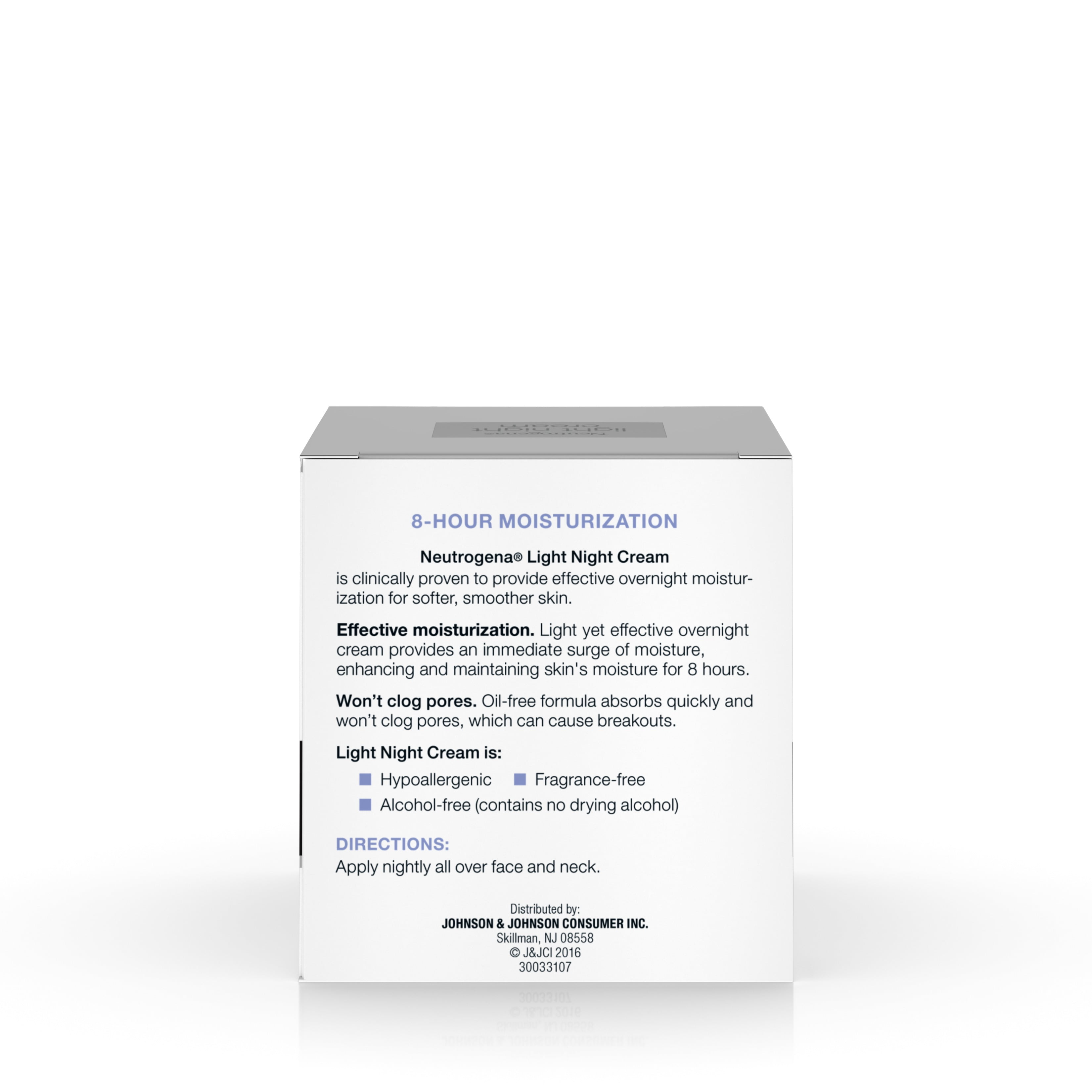 neutrogena light night cream