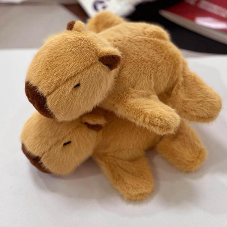 Pulsera De Bofetada De Capibara De Peluche – Accesorio Divertido Y Suave De 15 Cm Para Niños, Fiestas Y Regalos Originales