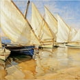 thumbnail image 2 of Great Art Now White Sails I by Jaume Laporta, Framed Wall Art, 20W x 20H, 2 of 3
