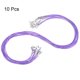 thumbnail image 3 of 10uds Encerado Collar Cordón A Granel, 23 Pulgadas y 2mm Diámetro Collar Cadena Cuerda con Cierre para Colgantes, Pulseras, Joyería Fabricación, Luz Púrpura, 3 of 6