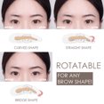 thumbnail image 3 of Timbre de Sourcils Réglable Portable Trois Type Sourcils Outils de Maquillage Nouveau, 3 of 6