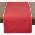 thumbnail image 5 of Saro Lifestyle 808.CX1672B 16 x 72 in. Rectangle Classic Table Runner with Piping, Coral, 5 of 5