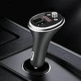 thumbnail image 1 of Danhjin Fm Transmitter Multi-Functional Car ChargerFm TransmitterRadio AdapterBluetooth Player for Usb Charging And Type-C Pd Charging, 1 of 8