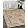 thumbnail image 2 of Ahgly Company Indoor Rectangle Traditional Brown Persian Area Rugs, 2' x 4', 2 of 6