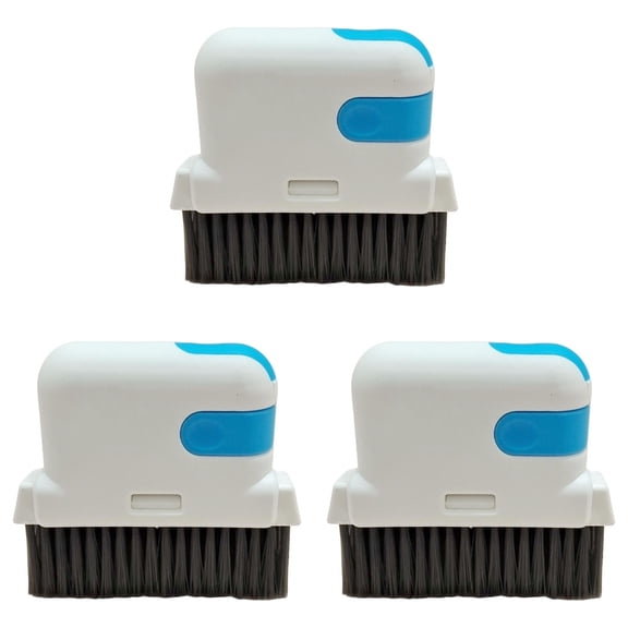 Solivara Window Track Brush Cleaning Tool For Sliding Door And Window Groove Multifunctional(Blue*3,4.72*3.35 in)