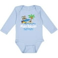 thumbnail image 3 of Inktastic Maui Hawaii Cute Vacation Boys or Girls Long Sleeve Baby Bodysuit, 3 of 5
