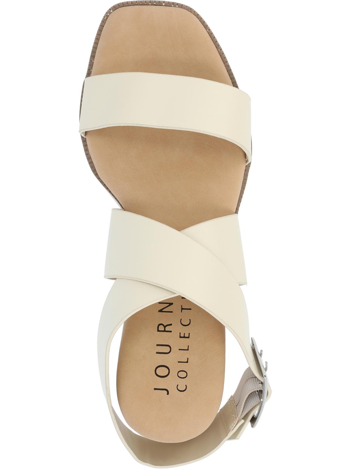 Journee Collection Womens Havalee Tru Comfort Foam Buckle Platform Sandals