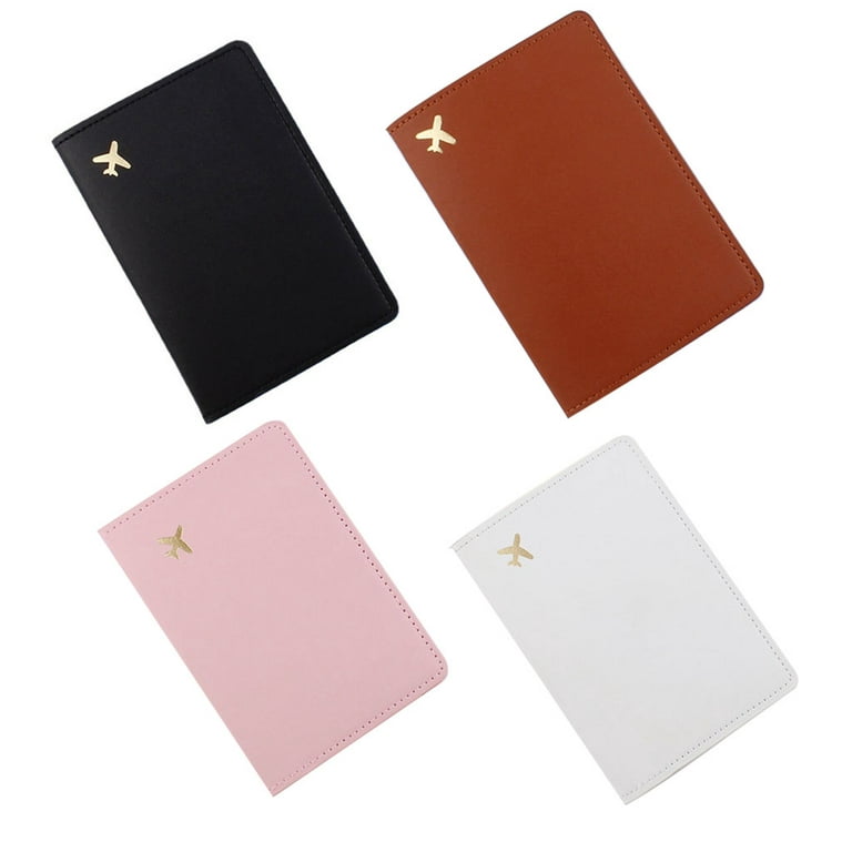 GENEMA Passport Vaccine Card Holder Combo PU Leather Slot Dust-Proof Cover  Case Adult 