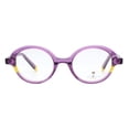 thumbnail image 3 of Little Dream Eyewear 1023 Purple Yellow High Quality Kids Eyeglasses 42-18-120, 3 of 3
