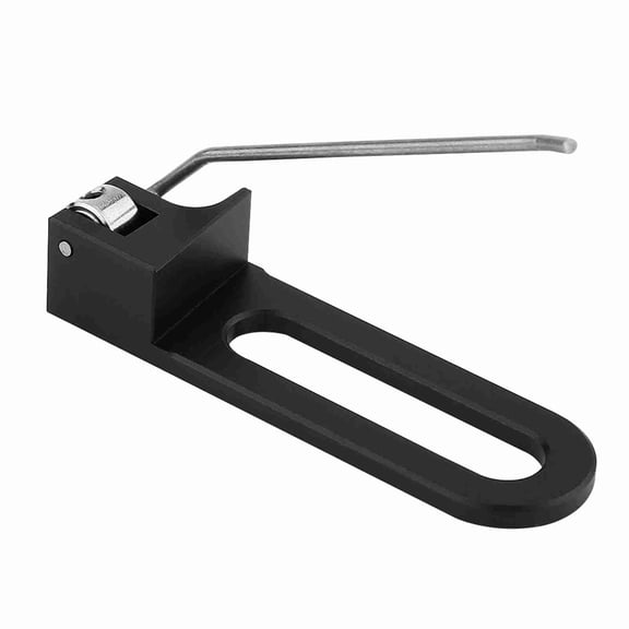 BIMZUC Professional Aluminum Archery Recurve Bow Magnetic Arrow Rest For Right Hand Shooting, Durable Stainless Steel Wire, Includes Adjusting Wrenches, Black (2.5 inches / 6.5 cm)