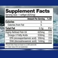 Pure Alaska Omega3 500mg EPA+DHA, 180 Easy Swallow Softgels from Wild Caught Fish in Cold Water