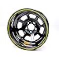 thumbnail image 3 of Aero Race Wheel 52-184540 15X8 4IN 4.50 BLACK, 3 of 4