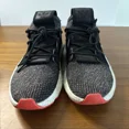 thumbnail image 2 of Adi - das CQ3022 Men's Sz 9 Onix Lace Up Sneakers Black Solar Red, 2 of 6