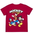 thumbnail image 3 of Camiseta Disney Mickey Mouse para niños, paquete de 3, manga corta, 3 of 4