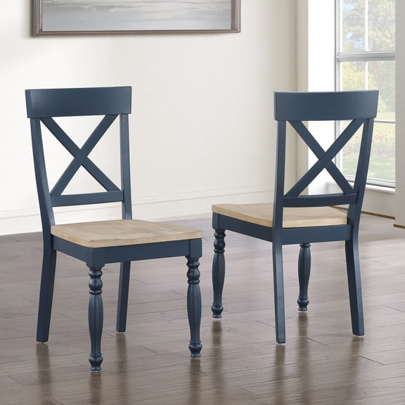 Steve Silver Darcy Farmhouse Green Dining Side Chairs, Set of 2