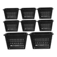 thumbnail image 4 of WEUVEB 8Ud Macetas Hidropónicas De Plástico Negro Para Cultivo De Verduras Y, 4 of 8